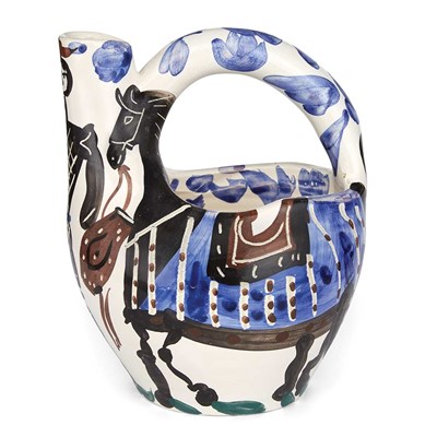 Lot 193 - Pablo Picasso CAVALIER ET CHEVAL (ALAIN RAMIE...