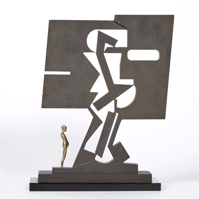 Lot 274 - Ernest Trova (1927-2009) F.M. GOX Black...