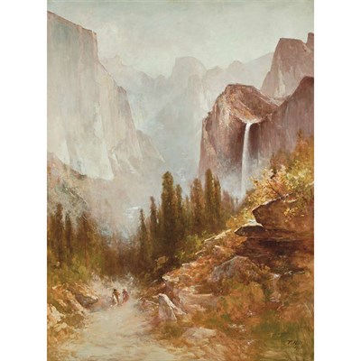 Lot 57 - Thomas Hill American, 1829-1908 View of...