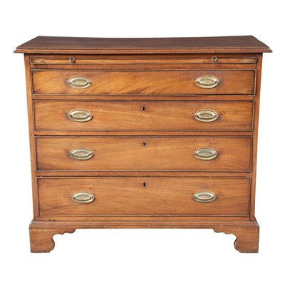 Lot 384 - George III Mahogany Chest of Drawers Height 33...