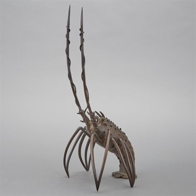 Lot 11 - Japanese Bronze Model of a Crayfish 19th/20th...