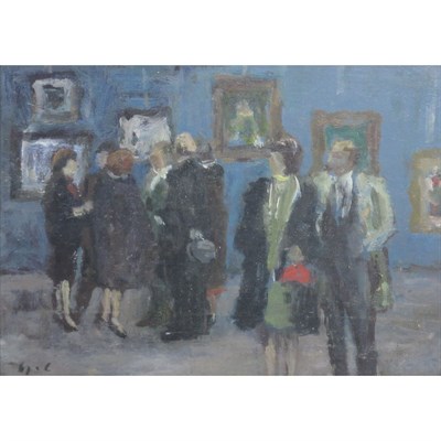 Lot 124 - Gabriel Spat American, 1890-1967 Vernissage a...