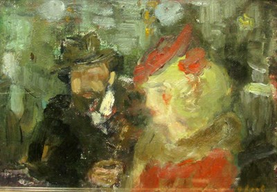 Lot 103 - Gabriel Spat American, 1890-1967 (i) Au Bar,...