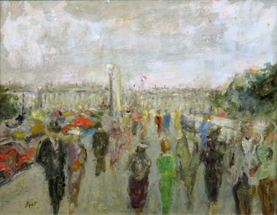 Lot 105 - Gabriel Spat American, 1890-1967 Place de la...