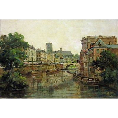 Lot 57 - Gustave Mascart French, 1834-1914 Vue Prise a...