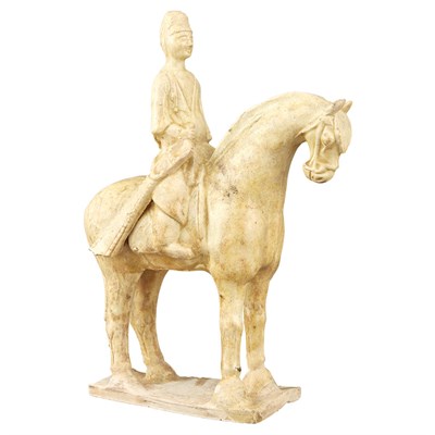 Lot 75 - Chinese Glazed Pottery Figure of a Horse and...