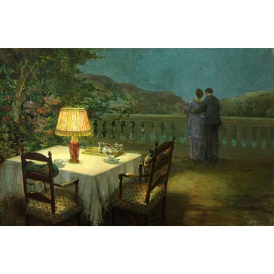 Lot 50 - Henri Alberti French, 1868- circa 1935 Coffee...