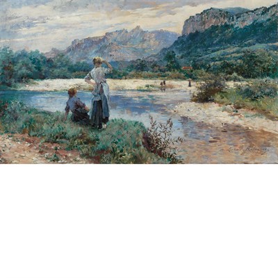 Lot 10 - Marie Aimee Lucas Robiquet French, 1864-1959...
