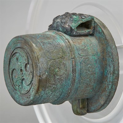 Lot 71 - Chinese Bronze Chariot Axel Fittings Possibly...