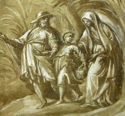 Lot 22 - Attributed to Nicolo Grassi St. Joseph with...
