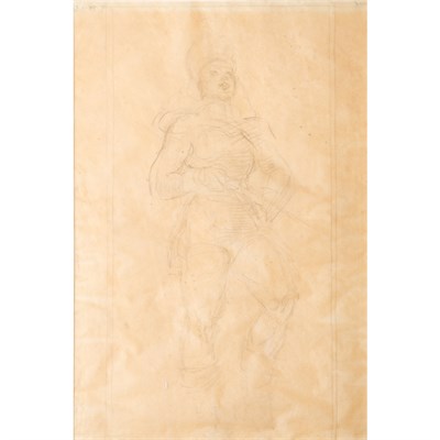 Lot 57 - Reginald Marsh American, 1898-1954 Study for...