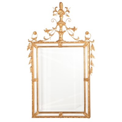 Lot 328 - Louis XV Style Giltwood Mirror Height 56...