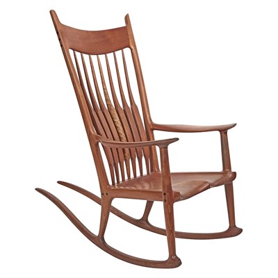 Lot 316 - Sam Maloof American, 1916-2009 Rocking Chair,...