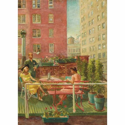 Lot 56 - Felicia Meyer Marsh American, 1912-1978...