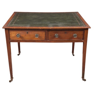Lot 618 - George III Mahogany Writing Table Late 18th...