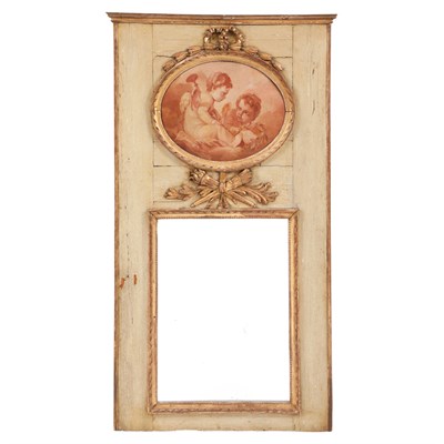 Lot 328 - Louis XVI Painted Trumeau Last quarter of the...