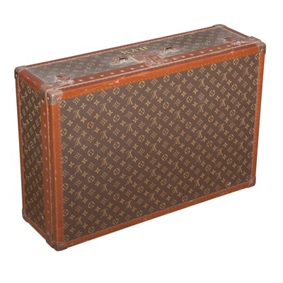 Lot 267 - Louis Vuitton Suitcase Height 8 1/2 inches,...