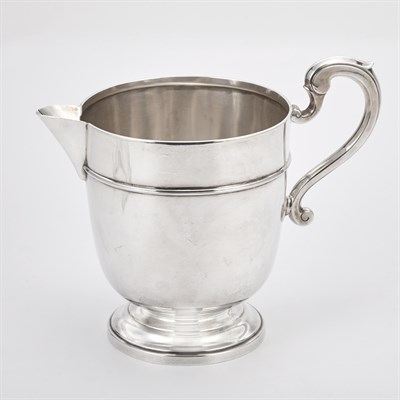 Lot 443 - English Silver Water Pitcher Sheffield, 1922...