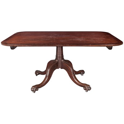 Lot 322 - George IV Mahogany Tilt-Top Breakfast Table...