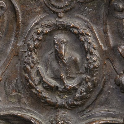 Lot 251 - Pair of Renaissance Style Patinated-Bronze...