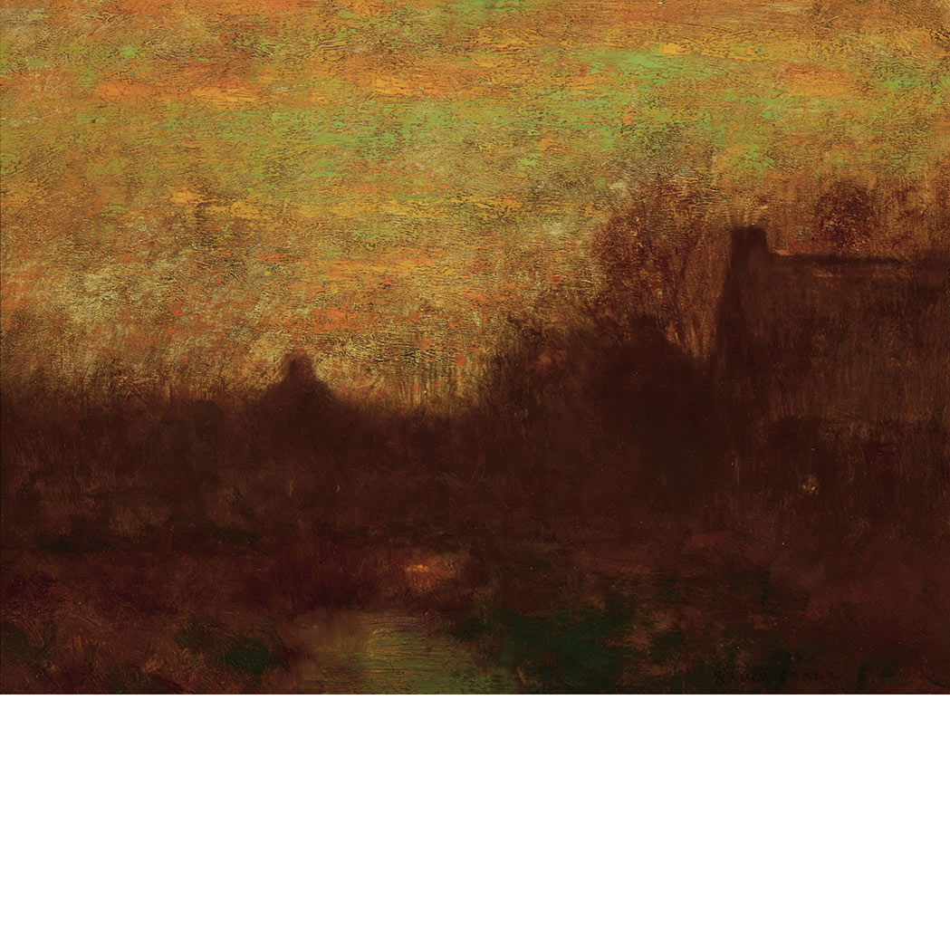 Lot 68 - Bruce Crane American, 1857-1937 The End of Day...