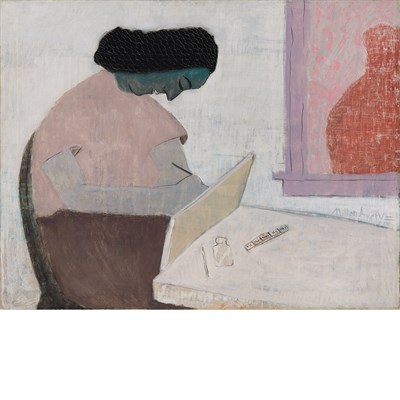Lot 31 - Milton Avery American, 1885-1965 Woman Drawing,...