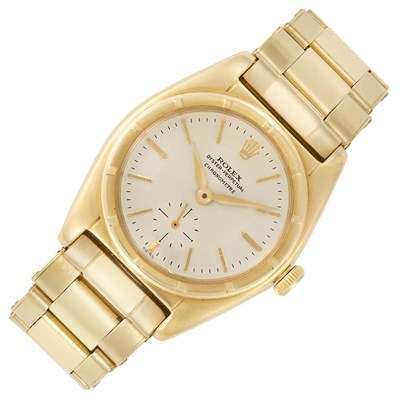 Lot 66 - Gentleman's Gold Wristwatch, Rolex, Ref. 5013