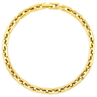 Lot 35 - Gold Link Necklace