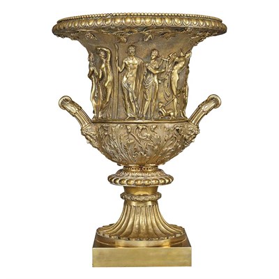 Lot 441 - Victorian Bronze Medici Urn Second quarter of...