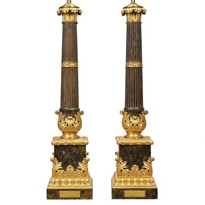 Lot 447 - Pair of Louis Philippe Gilt and...