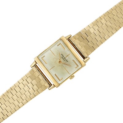Lot 64 - Gentleman's Gold Wristwatch, Patek Philippe, Ref. 3406