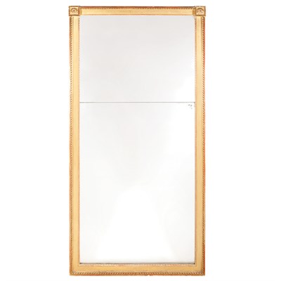 Lot 476 - George III Style Giltwood Pier Mirror 19th...