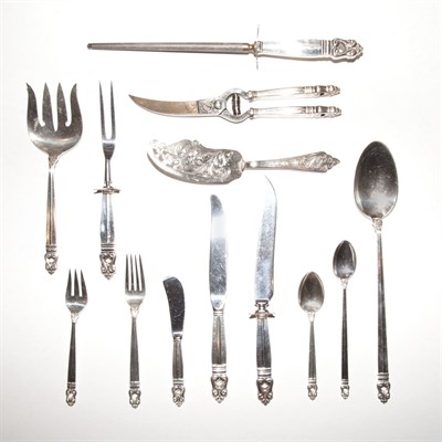Lot 468 - International Sterling Silver Flatware Service...