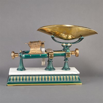 Lot 571 - American Micrometer Brass, Painted Metal and...