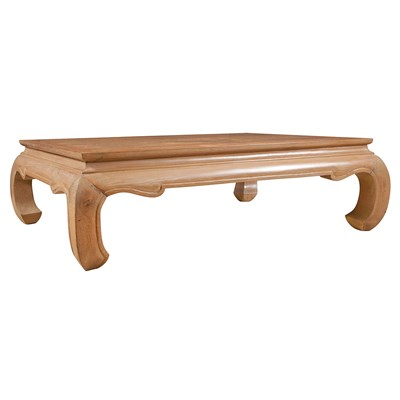 Lot 551 - Chinese Style Limed Wood Low Table The...