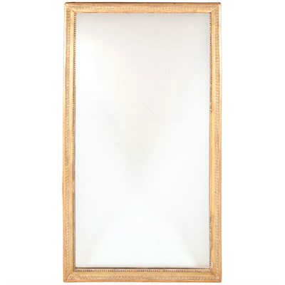 Lot 548 - George III Style Giltwood Pier Mirror The...