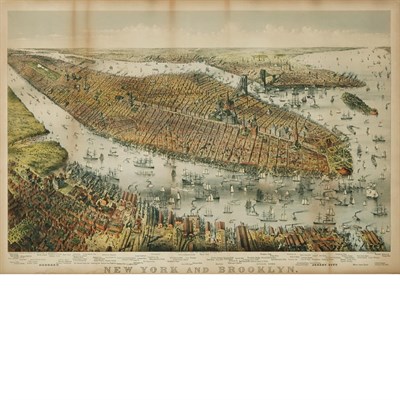 Lot 116 - Currier & Ives, publishers NEW YORK AND...