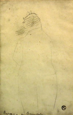 Lot 110 - Attributed to Henri de Toulouse-Lautrec...
