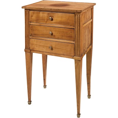 Lot 528 - Louis XVI Style Fruitwood Table en...