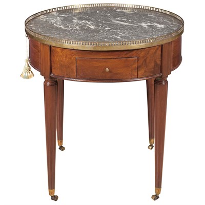 Lot 526 - Louis XVI Style Brass Mounted Mahogany...