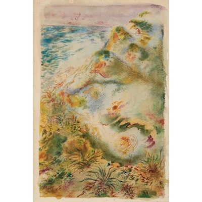 Lot 28 - George Grosz German, 1893-1959 Stranddunen;...