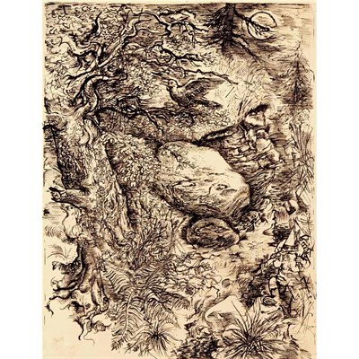 Lot 34 - George Grosz German, 1893-1959 The Fairytale...