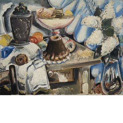 Lot 26 - Paul Kleinschmidt German, 1883-1949 Stilleben...