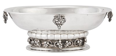 Lot 222 - Georg Jensen Sterling Silver Centerpiece Post...