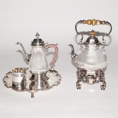Lot 468 - Group of Four English Sterling Silver Table...