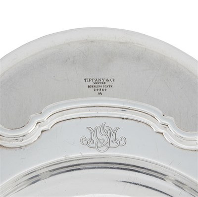 Lot 171 - Pair of Tiffany & Co. Sterling Silver Chargers...