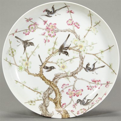 Lot 180 - Group of Four Chinese Famille Rose Enameled...