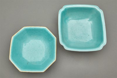 Lot 168 - Two Chinese Famille Rose Glazed Porcelain...