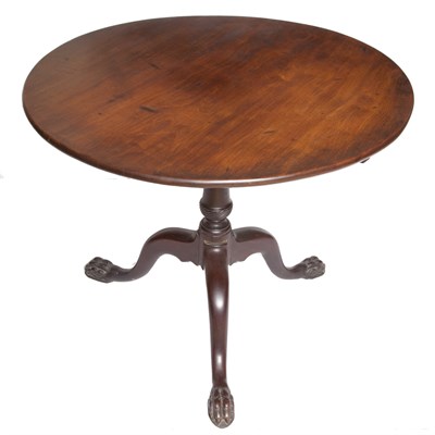 Lot 172 - George III Style Mahogany Tilt-Top Table...