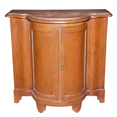 Lot 344 - Pair of Italian Style Painted Wood Cabinets...